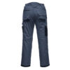 Portwest PW3 Bundhose - zoomgrau/schwarz - Back