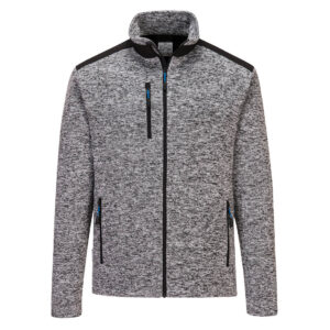Portwest Performance Fleecejacke - platingrau - Front