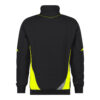 Dassy Aratu Sweatshirt - color_back-aratu-logix-zwart-fluo-geel