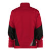 Dassy Atom Arbeitsjacke - 6674 rot-schwarz - Back