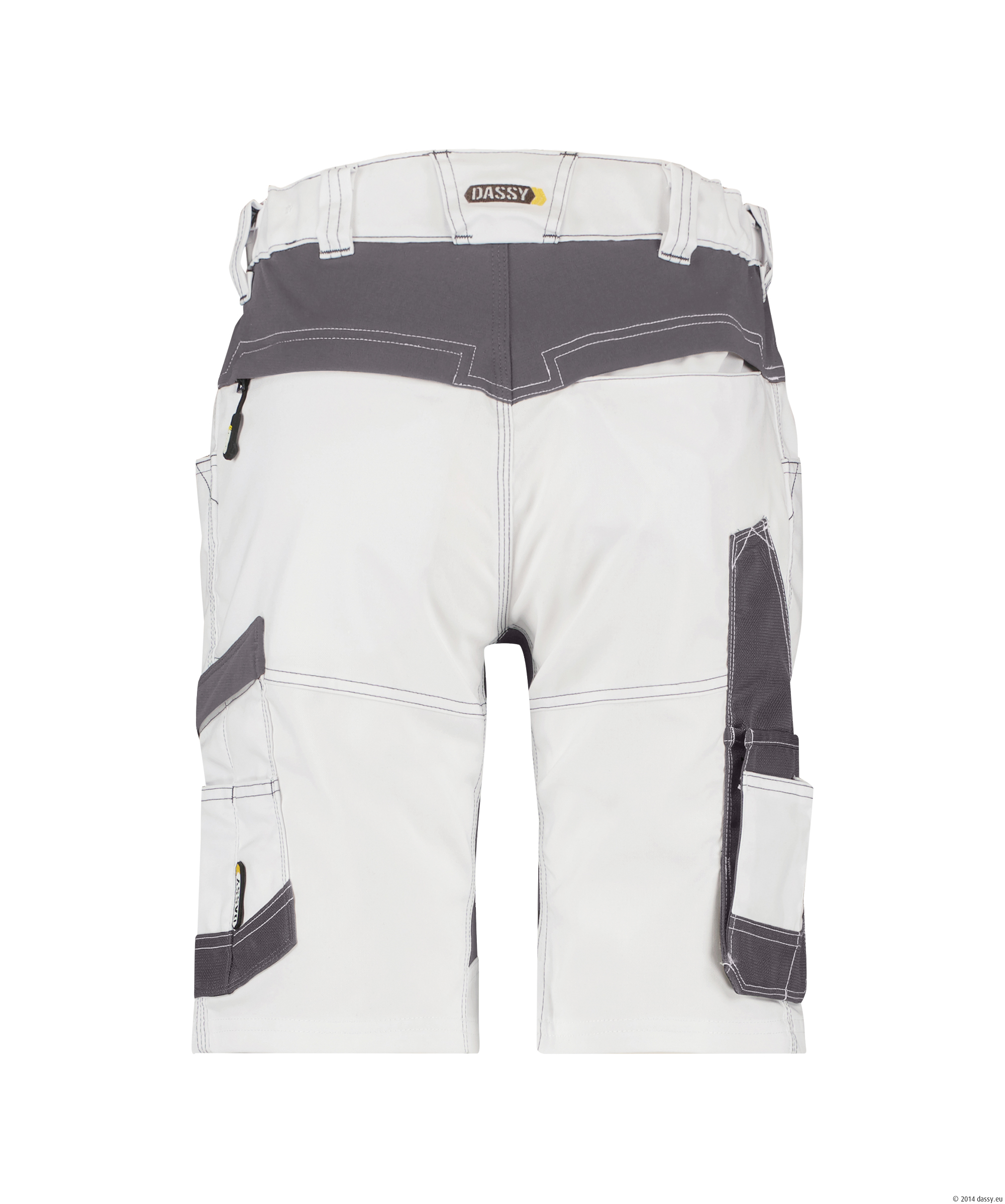 Dassy Axis Painters Damen Stmm - weiss-anthrazitgrau - Model front
