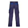 Dassy Boston Arbeitshose Zweifarbig - 6821-dunkelblau-kornblau - Model front