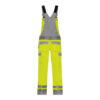Dassy Colombia Multinorm Warnschutz-Latzhose - color_back-colombia-fluogeel-grafietgrijs