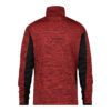 Dassy Convex Midlayer Jacke - 6674 rot-schwarz - Back