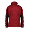 Dassy Convex Damen Midlayer Jacke Stmm - 6674 rot-schwarz - Model front