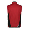 Dassy Fusion Softshellweste - color_back-fusion-rood-0683-zwart