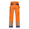Dassy Glasgow Warnschutzhose - color_back-glasgow-fluo-oranje-marine