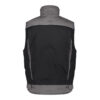 Dassy Hulst Zweifarbige Winterweste - color_back-hulst-zwart-cementgrijs