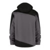 Dassy Jakarta Zweifarbige Softshelljacke - color_back-jakarta-cementgrijs-zwart