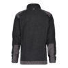 Dassy Kazan Zweifarbige Fleecejacke - color_back-kazan-zwart-cementgrijs