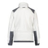 Dassy Kazan Damen Fleecejacke - color_back-kazanw-wit-cementgrijs