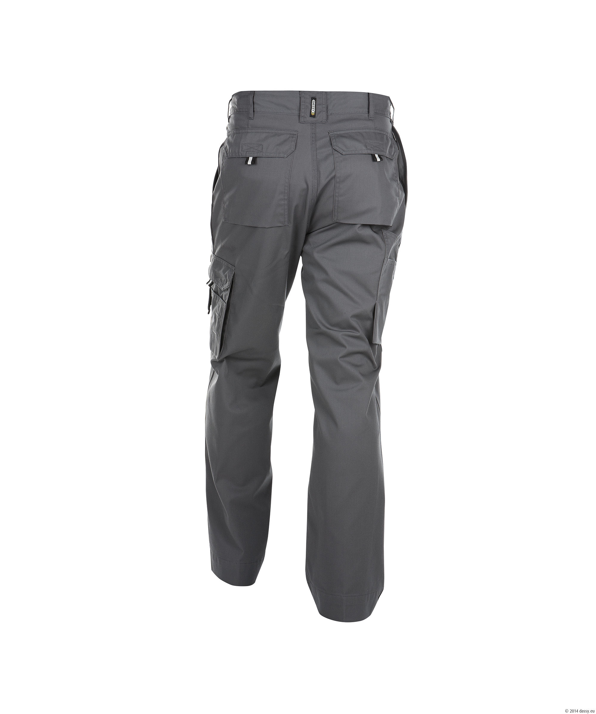 Dassy Liverpool Service-Arbeitshose - 0373-zementgrau - Back