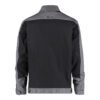 Dassy Lugano Arbetsjacke - color_back-lugano-zwart-cementgrijs