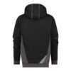 Dassy Lunax Kapuzensweatshirt - color_back-lunax-zwart-antracietgrijs