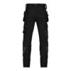 Dassy Matrix Stretch-Arbeitshose - 6744-schwarz-anthrazitgrau - Back