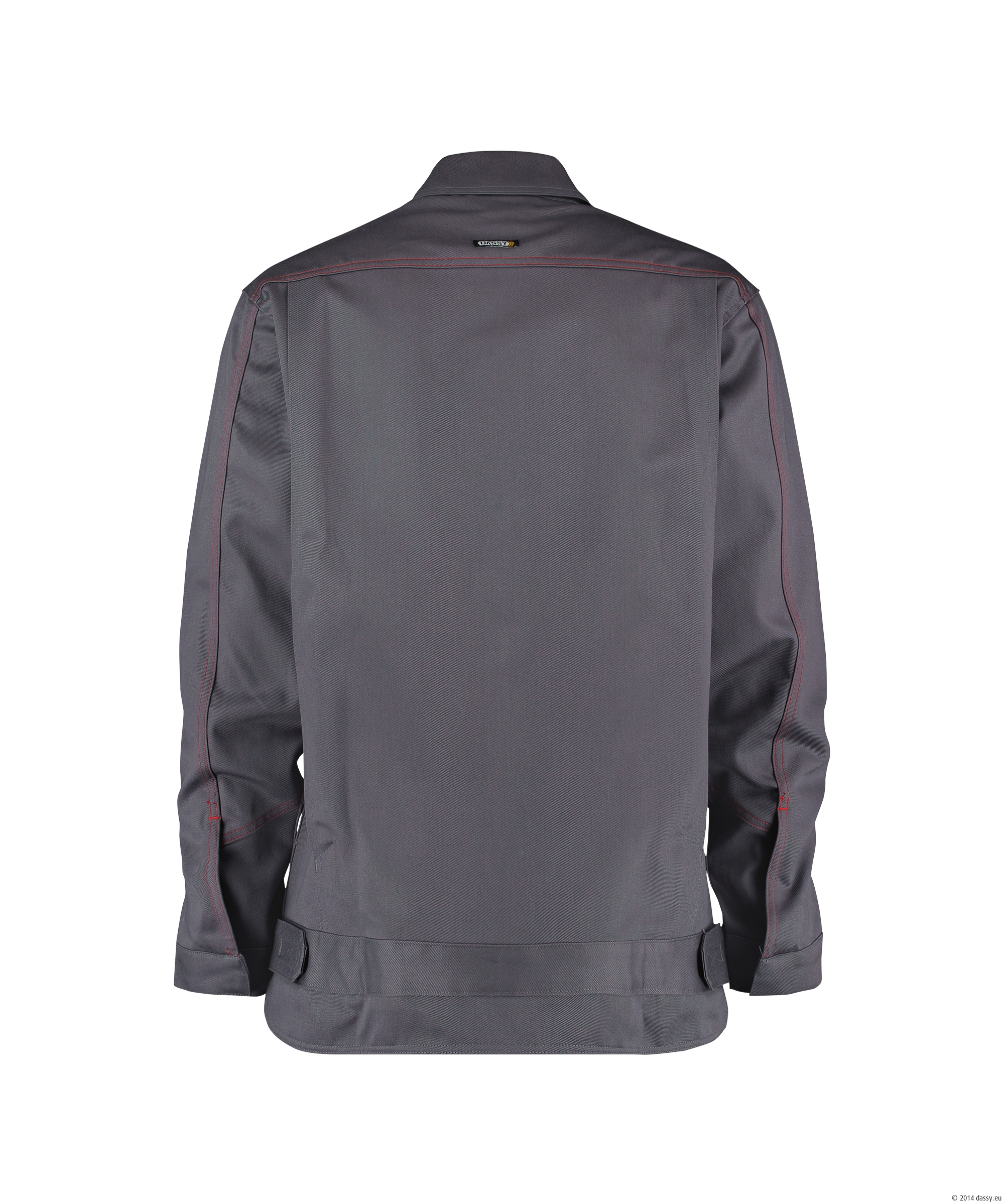 Dassy Montana Flammhemmende Arbeitsjacke - 0373-zementgrau - Back