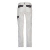 Dassy Nashville Damen Service-Arbeitshose - color_back-nashvillew-wit-cementgrijs