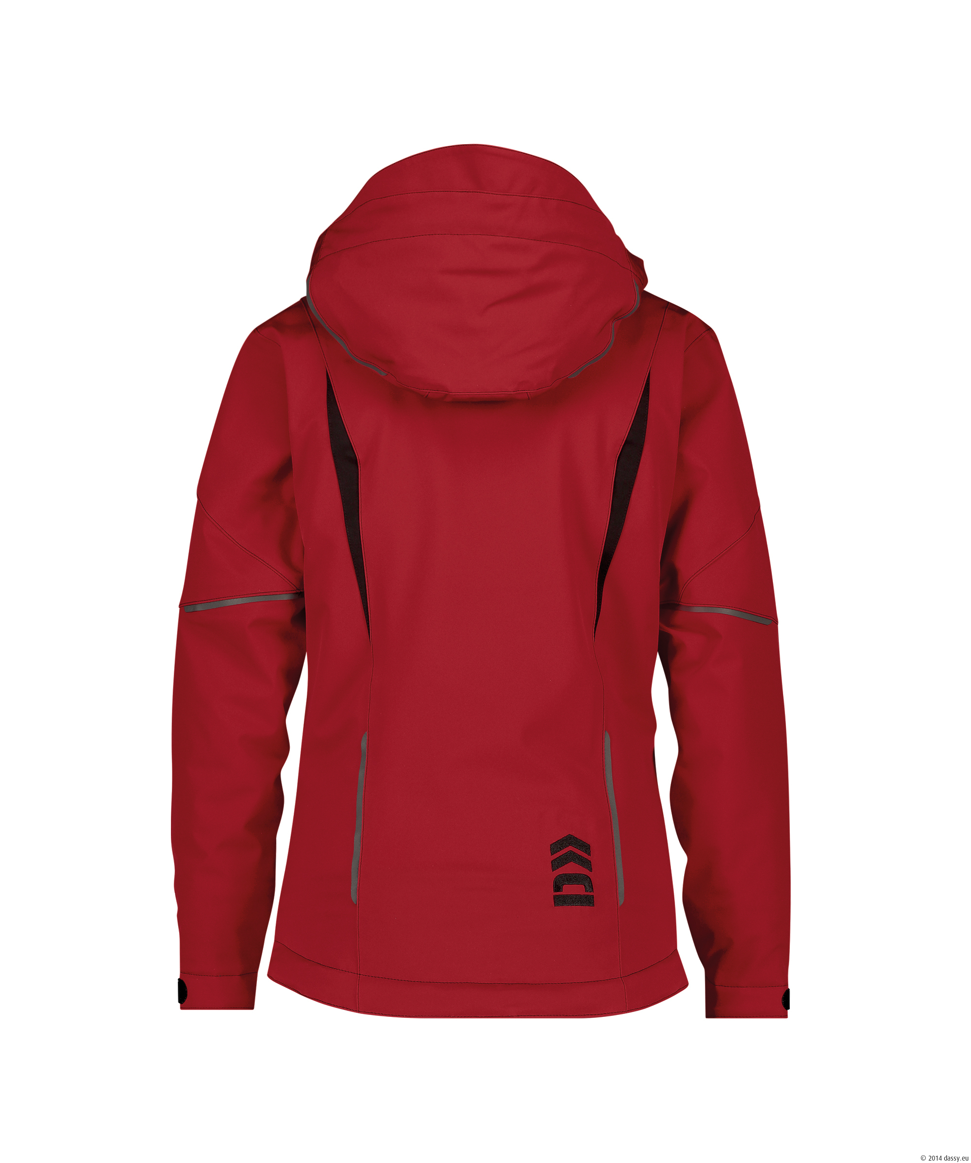Dassy Nordix Damen Stretch-Winterjacke - 0607-0683-rot - Model front