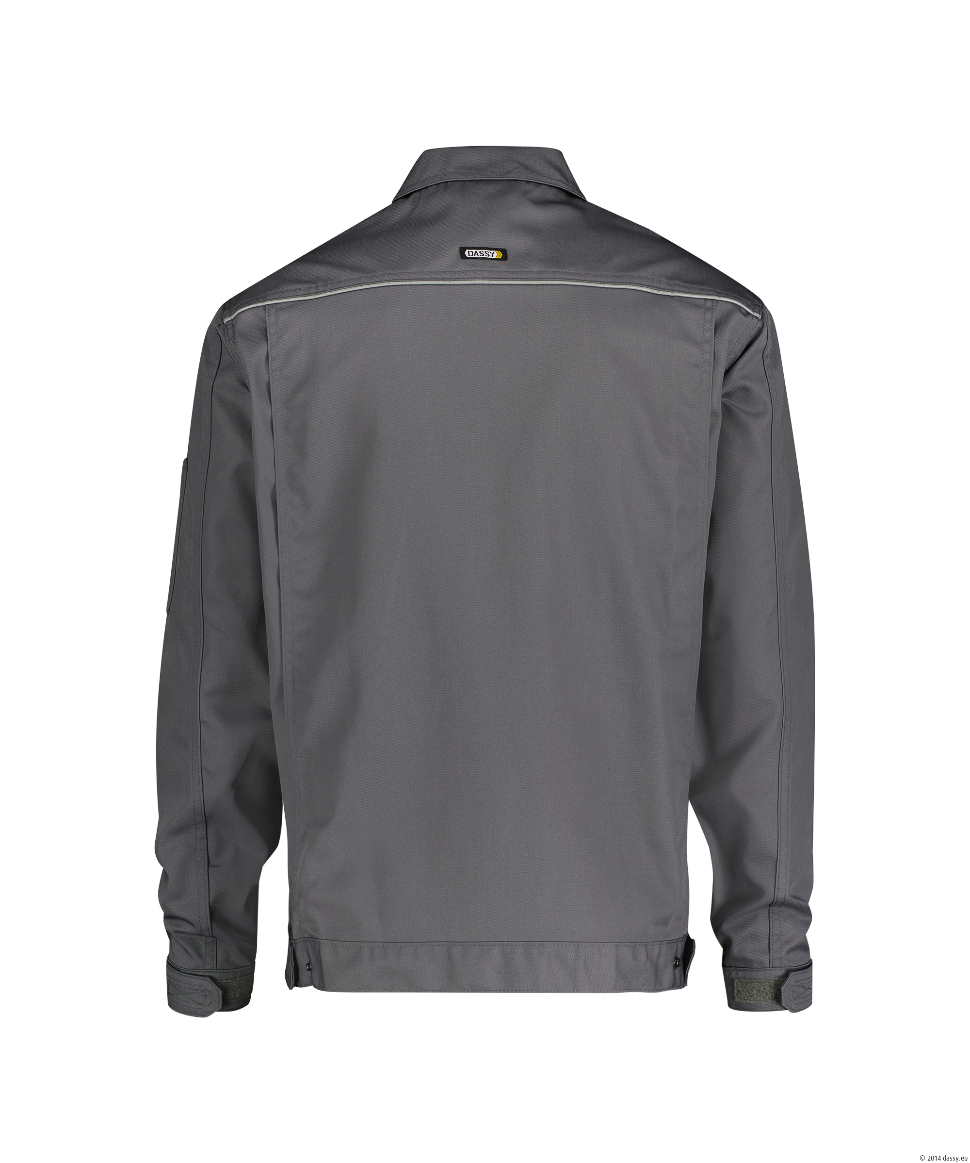 Dassy Nouville Arbeitsjacke - color_back-nouville-cementgrijs