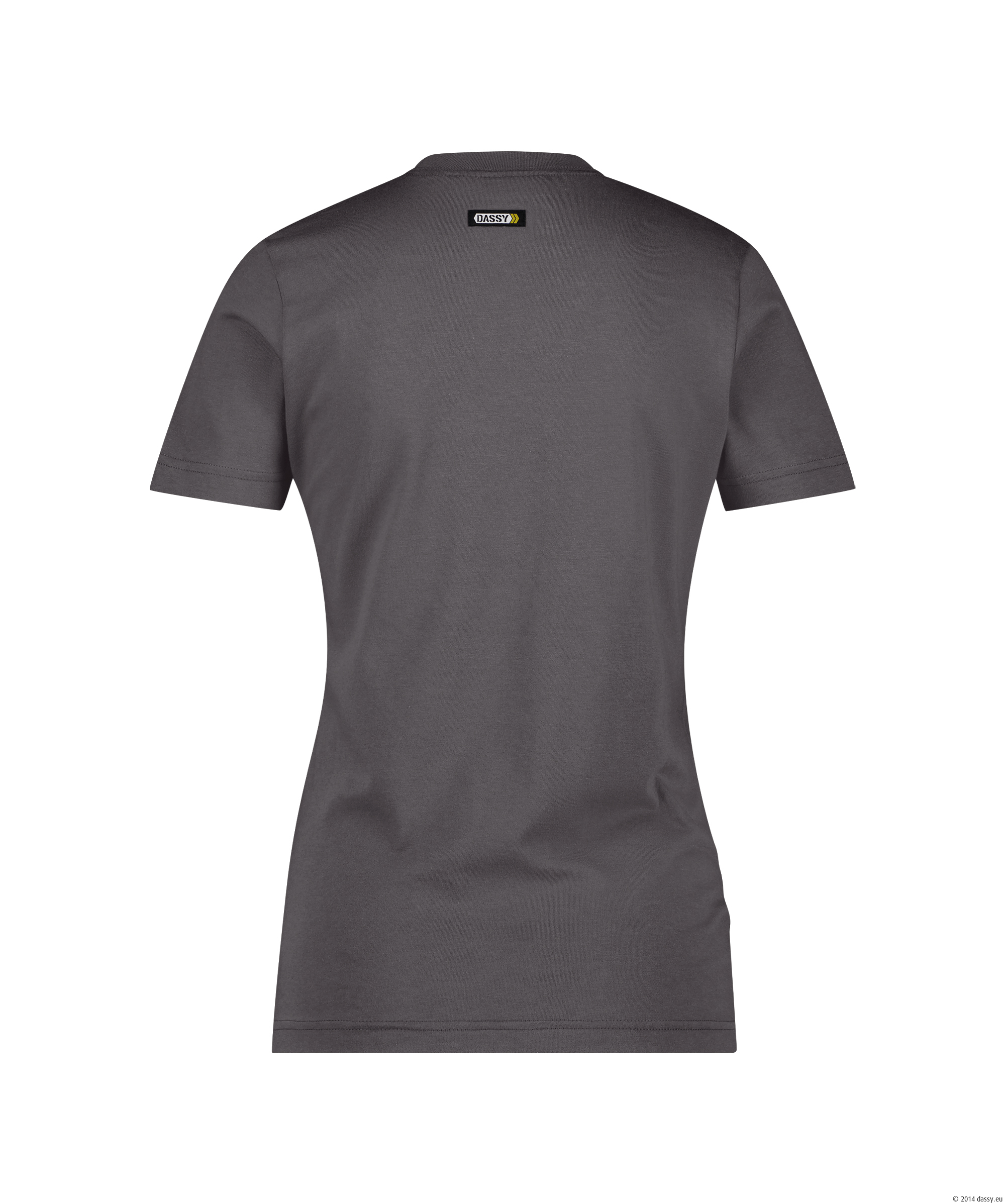 Dassy Oscar Damen T-Shirt - 0373-zementgrau - Back