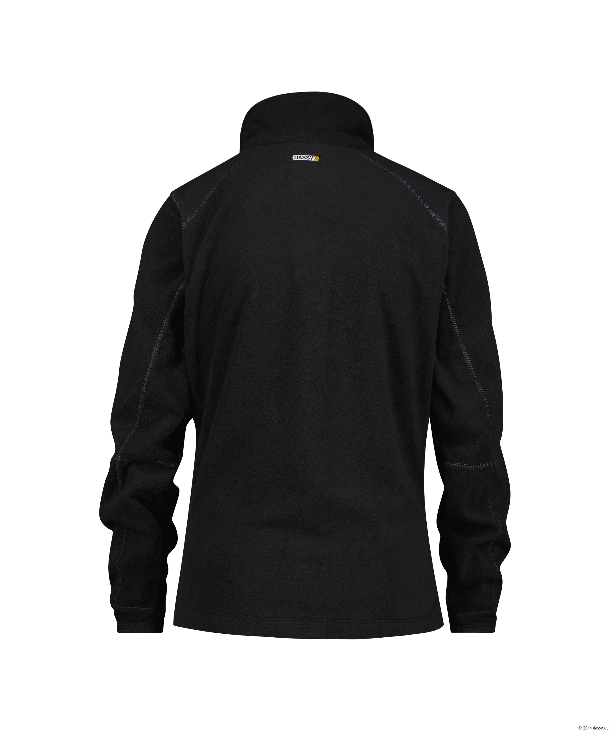 Dassy Penza Damen Fleecejacke - color_back-penzaw-zwart