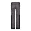 Dassy Seattle Damen Arbeitshose - color_back-seattlew-cementgrijs-zwart