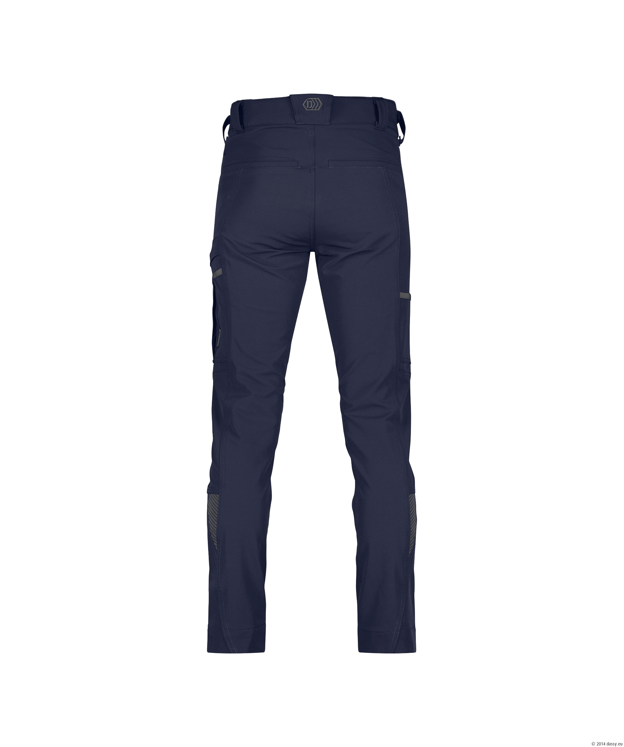 Dassy Storax Stretch-Arbeitshose - 0883-nachtblau - Back