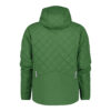 Dassy Tama isolierte Thermo-Arbeitsjacke - color_back-tama-elm-green