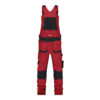 DASSY® Tronix STRETCH-ARBEITSLATZHOSE MIT KNIEPOLSTERTASCHEN - color_back-tronix-rood-0683-zwart