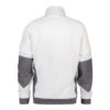 DASSY® Velox SWEATSHIRT - color_back-velox-wit-antraciet-grijs