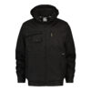 Dassy Austin Canvas Winterjacke - color_front-austin-d-fx-zwart-zwart