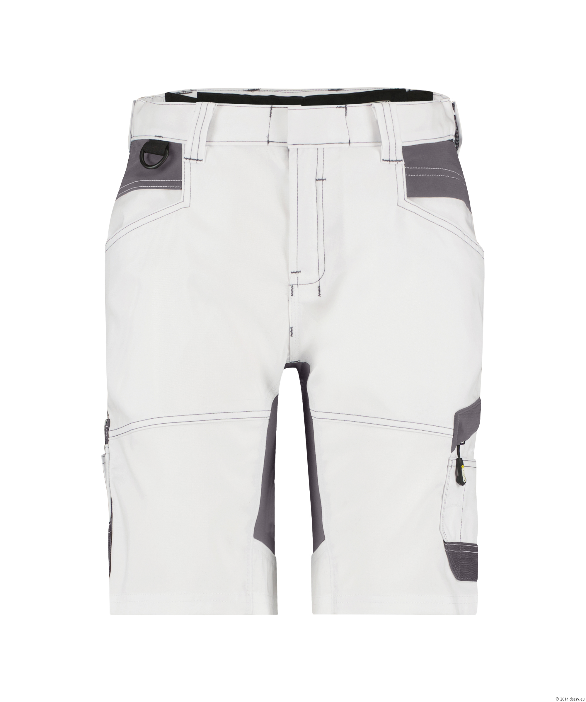 Dassy Axis Painters Damen Stmm - weiss-anthrazitgrau - Front