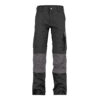 Dassy Boston Damen Arbeitshose Zweifarbig - color_front-bostonw-zwart-cementgrijs