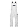 Dassy Calais zweifarbige Arbeitslatzhose - color_front-calais-wit-cementgrijs