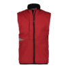 Dassy Fusion Softshellweste - color_front-fusion-rood-0683-zwart