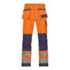 Dassy Glasgow Warnschutzhose - color_front-glasgow-fluo-oranje-marine