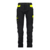 Dassy Hong Kong Damen-Arbeitshose - color_front-hong-kong-women-logix-zwart-fluo-geel