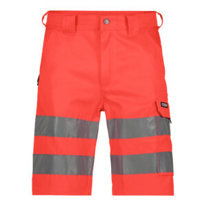 Dassy Idaho Warnschutz-Shorts - color_front-idaho-fluorood