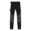 Dassy Impax Stretch-Arbeitshose - color_front-impax-zwart-antracietgrijs