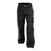Dassy Jackson Canvas Arbeitshose - 0704-0783-schwarz - Front