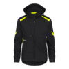 Dassy Kalama Softshelljacke - color_front-kalama-logix-zwart-fluo-geel