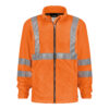 Dassy Kaluga Warnschutz-Fleecejacke - color_front-kaluga-fluo-oranje