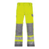 Dassy Manchester Multinorm Warnschutzhose - color_front-manchester-fluogeel-grafietgrijs