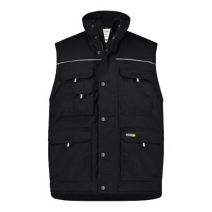 Dassy Mons Arbeits-Winterweste - 0704-0783-schwarz - Front