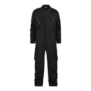 Dassy Nimes Baumwoll-Overall - 0704-0783-schwarz - Front