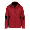 Dassy Nordix Damen Stretch-Winterjacke - 0607-0683-rot - Front