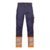 Dassy Phoenix Warnschutzhose - color_front-phoenix-marine-fluo-oranje