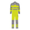 Dassy Spencer Multinorm Warnschutz-Overall - color_front-spencer-fluogeel-grafietgrijs