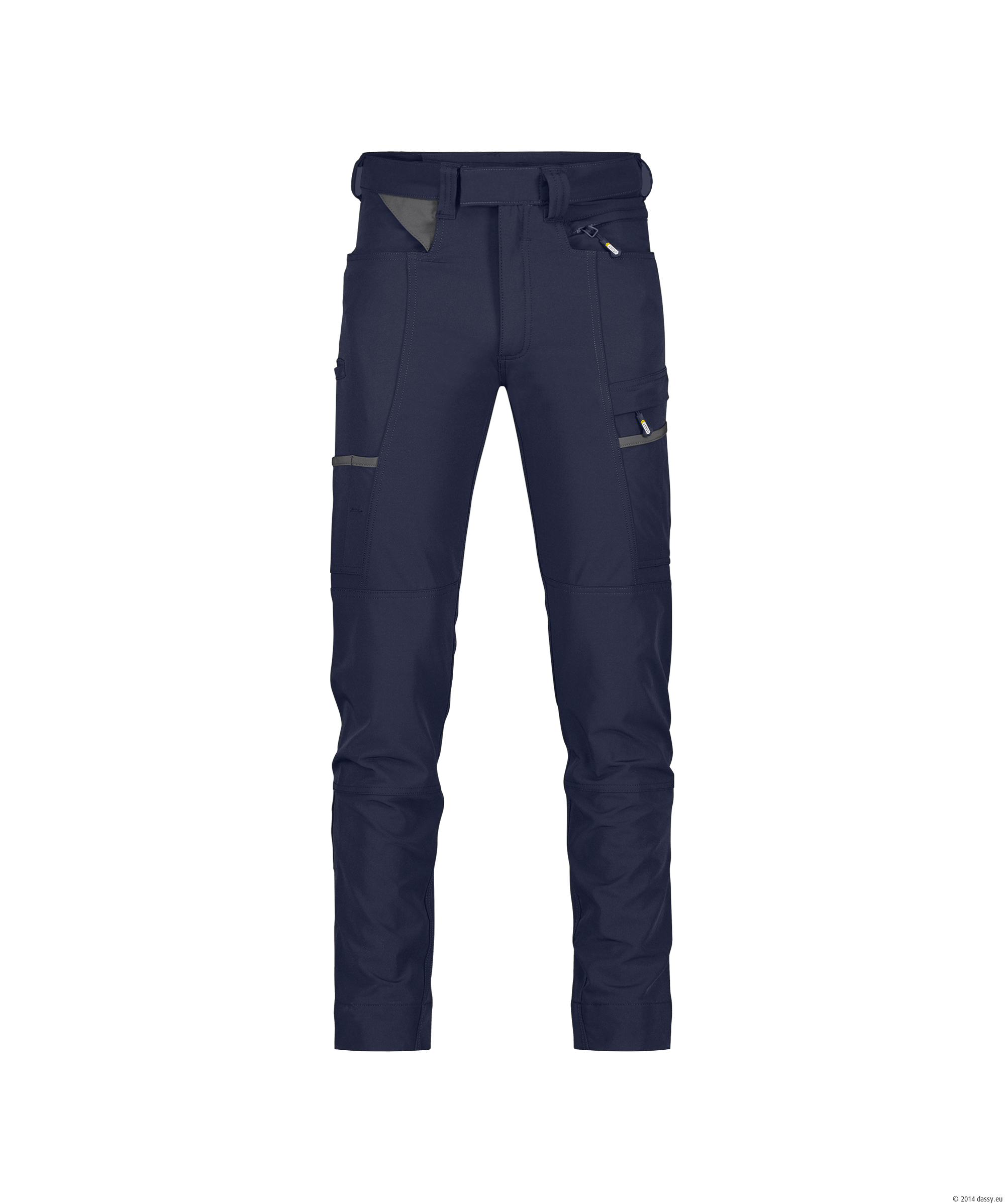 Dassy Storax Stretch-Arbeitshose - 0883-nachtblau - Back