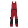 DASSY® Tronix STRETCH-ARBEITSLATZHOSE MIT KNIEPOLSTERTASCHEN - color_front-tronix-rood-0683-zwart